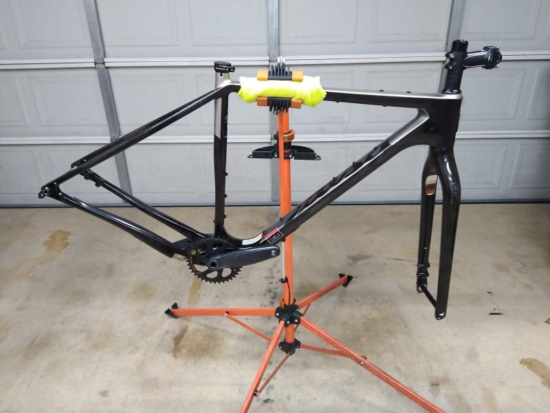 2023 Salsa Cutthroat frame and fork